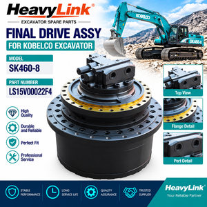 อะไหล่รถขุด Kobelco SK460-8 ชุดเฟ็นด์ไดรฟ์สุดท้าย รุ่น LS15V00022F4 ชิ้นส่วนขับเคลื่อนสายพานตีนตะขาบ - Product Image 5