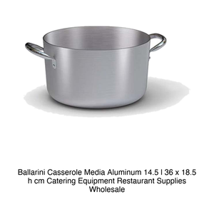 หม้อตุ๋นอะลูมิเนียมขนาดกลาง Ø 36 ซม. สูง 18.5 ซม. ความจุ 14.5 ลิตร ยี่ห้อ Ballarini - Product Image 2