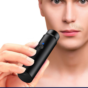 Mini <span class=keywords><strong>rasoir</strong></span> électrique multifonctionnel portable pour <span class=keywords><strong>homme</strong></span>, rechargeable par USB, tête <span class=keywords><strong>de</strong></span> coupe détachable, étanche, <span class=keywords><strong>rasoir</strong></span> facial - Product Image 1