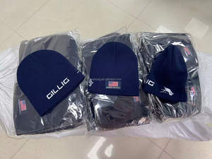 2024 vente chaude en gros usine personnalisé tricot brodé hiver Sport tricoté bonnet chapeaux - Product Image 5