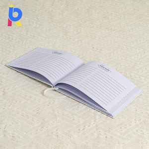 Libro de Visitas Personalizado de Tapa Dura con Páginas Rayadas, 100 Hojas, para Registro en Eventos y Recepciones - Product Image 2