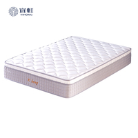 Großhandelspreis King Queen Twin Double Size Latex Gel Memory Foam Taschenfederkern Hotelbettmatratze mit Bezug im Karton