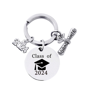 Quà Tặng Tốt Nghiệp Keychain Cho <span class=keywords><strong>Class</strong></span> of 2025 Inspirational Quà Tặng Vòng Chìa Khóa Cho Phụ Nữ Người Đàn Ông Masters Bằng Cô Gái Chàng Trai Sinh Viên Tốt Nghiệp Y501 - Product Image 2