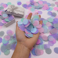 Confettis Licorne Pastel 25mm Biodégradables Décorations de Fête pour Anniversaire Baby Shower Mariage Célébration et Événements Festifs