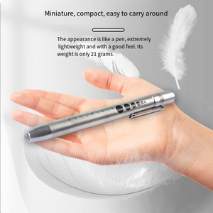 Lápiz portátil Madical Light <span class=keywords><strong>Instalar</strong></span> pilas AAA <span class=keywords><strong>Linterna</strong></span> aplicable para exámenes de oído, nariz, ojos y garganta - Product Image 6