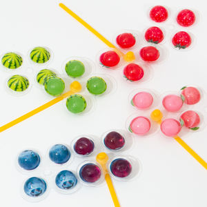 OEM fabrika sıcak satış 3D fırıldak Gummies lolipop sopa yumuşak şeker <span class=keywords><strong>Bonbon</strong></span> çocuk oyuncakları ve aperatifler ayrı ayrı sarılmış - Product Image 4