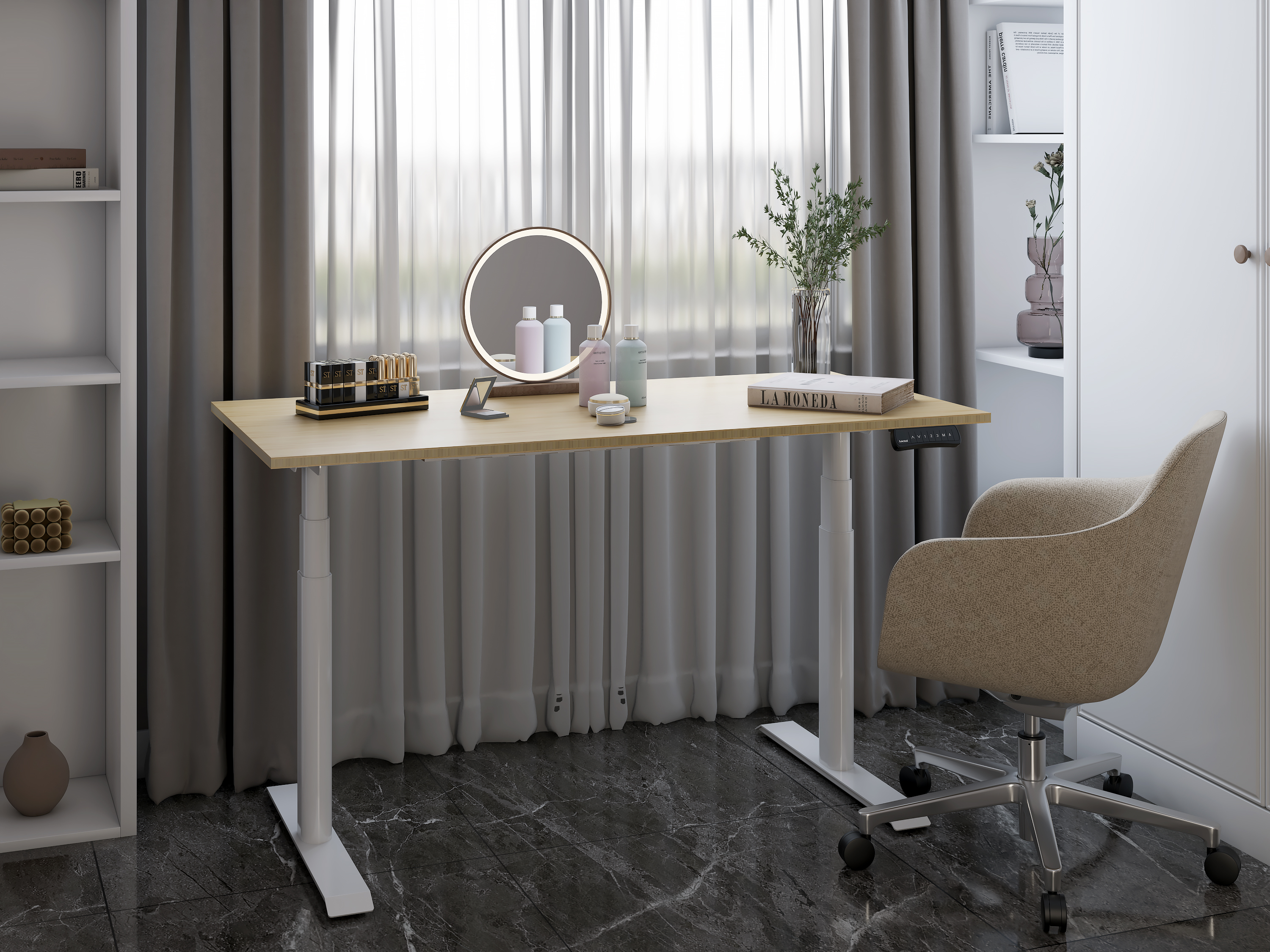 Bàn Làm Việc Điều Chỉnh Flexispot 3 Stages Premium Plus VF-ET8