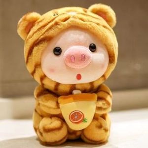Ins de célébrité Internet guérison Super doux en peluche mélodie lait thé cochon poupée <span class=keywords><strong>cadeau</strong></span> d'<span class=keywords><strong>anniversaire</strong></span> parfait <span class=keywords><strong>pour</strong></span> filles enfants couette <span class=keywords><strong>chien</strong></span> - Product Image 4