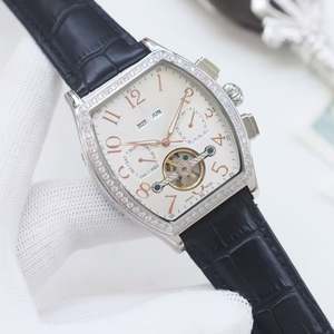 Montre mécanique automatique haut de gamme, originale, de haute qualité, fonctions complexes, charme exquis, très tendance, bracelet en crocodile pour affaires - Product Image 4