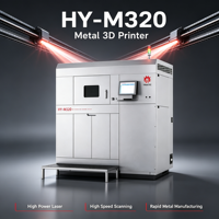 Printer 3D Logam SLM HY M320 Kelas Industri Laser Berdaya Tinggi Cepat Presisi USB WiFi Sistem Operasi Windows Bahan Baja Tahan Karat