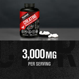 Capsules de créatine monohydratée de marque privée pour la croissance musculaire, la récupération et le soutien énergétique des adultes - Faible teneur en glucides - Product Image 6