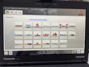 CF54 LAPTOP + AGCO Epsilon Búsqueda de piezas catálogo usuario Manuel AGCO EDT Hay Equipment Seeding Tractor Massey Ferguson diagnóstico - Product Image 2