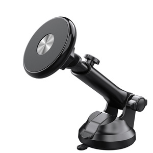 Soporte magnético para teléfono de coche con ventosa para parabrisas, brazo ajustable universal - Product Image 1