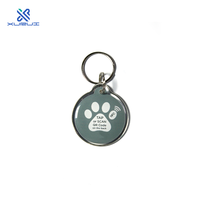 13,56 MHz NFC Pet ID Tag QR-Code RFID Pet Tracking Tag Elektronisches Hunde halsband