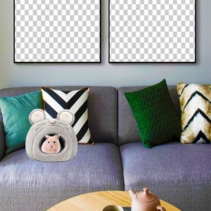 Küçük hayvan sıcak ev kış <span class=keywords><strong>Pet</strong></span> oyuncak pamuk yuva sincap Hamster tasarım <span class=keywords><strong>Pet</strong></span> yatak için Hamster ve diğer küçük evcil - Product Image 6