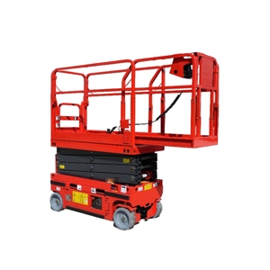 Elevador autopropulsado de pluma de andamio eléctrico para reparación de techo de terminales - Product Image 1