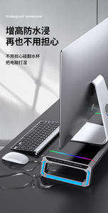 แท่นวางโน้ตบุ๊กแบบมีพัดลมระบายความร้อน ขนาด 19 นิ้ว พร้อมพอร์ตชาร์จ USB 4 ช่อง คุณภาพดี เหมาะสำหรับเล่นเกม - Product Image 5