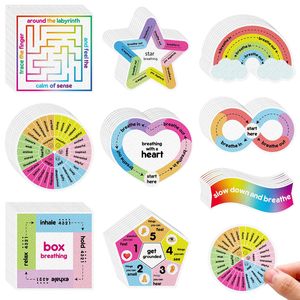 Xuriカスタムパターン触覚ラフテクスチャカルミングステッカー接着剤不安感のための穏やかなステッカー - Product Image 2