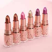 Rouge à lèvres crème effet diamant; Rouge à lèvres ultra-lisse à haute pigmentation, plusieurs options de couleurs, maquillage de luxe pour les lèvres