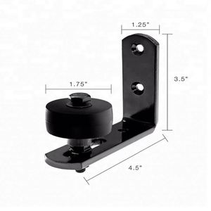 Ruedas de Guía para Piso WEKIS, Grandes y Ajustables, de Latón y Acero con Rodamientos de Bolas para Puertas Corredizas de Granero, Duraderas y Resistentes al Óxido - Product Image 2
