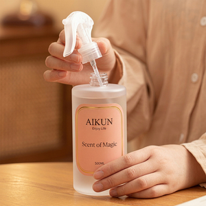 Aikun - Juego de Aromatizantes en Aerosol con Caja de Regalo de PET Esmerilado de 500 ml, Aroma Duradero, Adhesivo con Logotipo Personalizado, para Decoración de Mesa, MOQ Bajo de 500 Unidades - Product Image 3