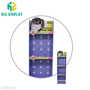 Mỹ phẩm PVC bọt tạo nên sơn móng tay Hiển thị đứng giá Forex nhựa kệ trưng bày - Product Image 3