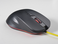 Mouse Gaming Mekanik RGB Berkabel untuk Tangan Kanan, Pelacakan Jari Optik, 6DPI Dapat Disesuaikan, USB, Bersertifikasi ROHS