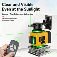 Niveau laser numérique rechargeable à lumière verte auto-nivelant haute précision, très vendu, pour la construction et la décoration intérieure