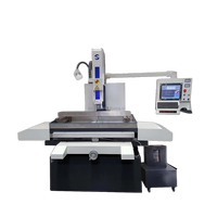 HY-435s précision 3 axes CNC EDM perceuse de trou CNC 3 axes avec électrode tubulaire rinçage moteur colonne perceuse