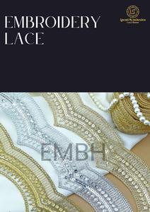 Tela de encaje bordado Floral colorido para textiles elegantes para el hogar ropa decoraciones de boda para manualidades DIY tarifa al por mayor - Product Image 3