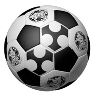 Ballon de football de haute qualité personnalisé pour la promotion en gros