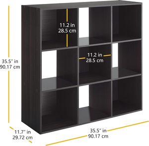 Étagère cube à trois niveaux empilable en MDF, étagère <span class=keywords><strong>de</strong></span> présentation en bois, étagère <span class=keywords><strong>de</strong></span> rangement ouverte, salon, chambre à coucher, bureau à domicile, armoire <span class=keywords><strong>de</strong></span> rangement - Product Image 3