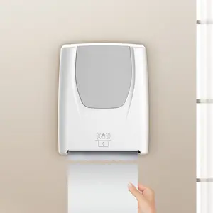 Commercial Toilet Plastic Wall Mounted Jumbo Electric Automatic Paper Towel Tissue Roll Dispenser