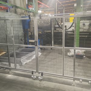 Nhôm hội thảo bảo vệ Net Robot thiết bị hộ Lan tôn sóng tùy chỉnh cửa trượt - Product Image 1