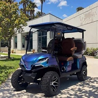 Bus et voiture de tourisme personnalisés, voiturette de golf électrique 4 places