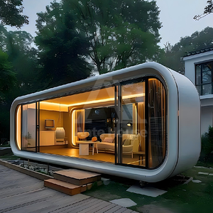 Maisonnette Apple Cabin reconditionnée |   Design moderne |   Salle de bain et cuisine préinstallées |   Écologique |   Hôtel de transport modifié - Product Image 1