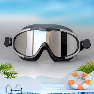 Lunettes de natation professionnelles pour adultes |   Lunettes de soleil de grande taille, anti-buée, étanches, haute définition, protection UV, haute qualité - Product Image 5