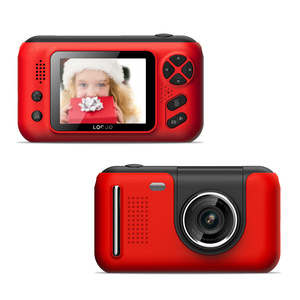 2024 Novas Crianças Digital SLR Câmera de 2,4 polegadas HD 180 Graus Lançou Mini para Crianças de Vídeo Tiro e Jogo - Product Image 2