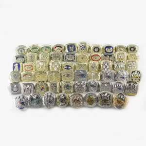 Groothandel 1966-2024 American Football 58 Kampioenschap Ring Set Met Legering Trofee Hot Selling Houten Display Box - Product Image 2