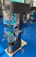 Nouveau produit, capsuleuse automatique à tête unique/machine de scellement de liquide oral pour bouteilles de vin, machine à visser les capsules en aluminium DK-50 110V