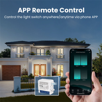 Module d'interrupteur intelligent WiFi Zigbee LangYeao Tuya, 1/2/3/4 canaux, relais mini 16A, compatible avec Alexa Google Home, rénovation DIY
