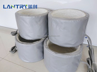 LANTRY Manchon isolant électrique en fibre de verre argentée à température réglable numériquement, garantie 1 an, directement de l'usine