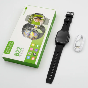 Montre connectée 4G AMOLED Android 2026 B22 avec suivi de fréquence cardiaque et de sommeil, appels vidéo, TikTok/Facebook/<span class=keywords><strong>Twitter</strong></span>/<span class=keywords><strong>WhatsApp</strong></span>, IP67/IP68, carrée - Product Image 5