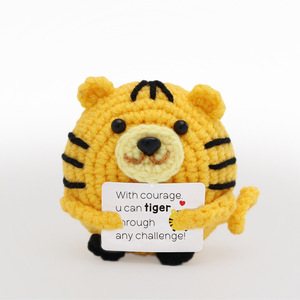Bambole di Animali Carini Fatte a Mano in Lana Lavorata a Maglia: Cuccioli, <span class=keywords><strong>Pony</strong></span> e Maialini - Energia Positiva - Product Image 6
