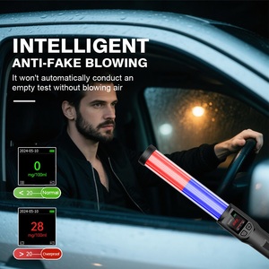 Bán Buôn Kỹ Thuật Số Breathalyzer Đa Tiếng Nói Phát Sóng Nhanh Say Rượu Lái Xe Detector Có Tính Năng Bán Dẫn Cảm Biến Rượu - Product Image 3