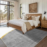 Tapis en fausse fourrure tressée à poils longs, imprimé, lavable en machine, avec support antidérapant en TPR, confortable, imprimé sur mesure, pour chambre à coucher