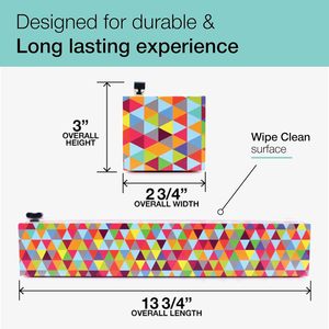 HuamaohengchunTriangles Refillable <b>Plastic</b> <b>Wrap</b> Dispenser - Includes One 12" x 250' <b>Roll</b> of Professional Grade <b>Plastic</b> <b>Wrap</b> - Product Image 3