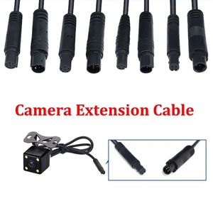 Cable de conector de extensión de 4 pines, 5 pines, 6 pines, 8 pines, macho a hembra, Cable <span class=keywords><strong>fofe</strong></span>, cámara DVR para coche, Monitor HD, Cable de cámara de visión trasera para vehículo - Product Image 1