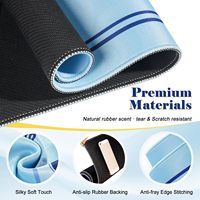 Nouvelle édition Tapis de Mahjong américain avec bords renforcés, en caoutchouc imperméable, antichoc, souple, facile à nettoyer, antidérapant, silencieux, sac de transport, enroulable, pour 4 jeux