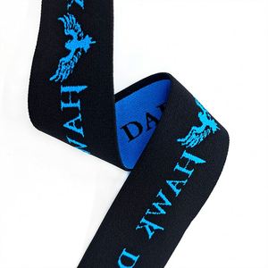 Factory Offers Customized Eagle Pattern Color Jacquard Nylon <b>Webbing</b> Elastic for Leggings and Casual Pants Waist - Product Image 5